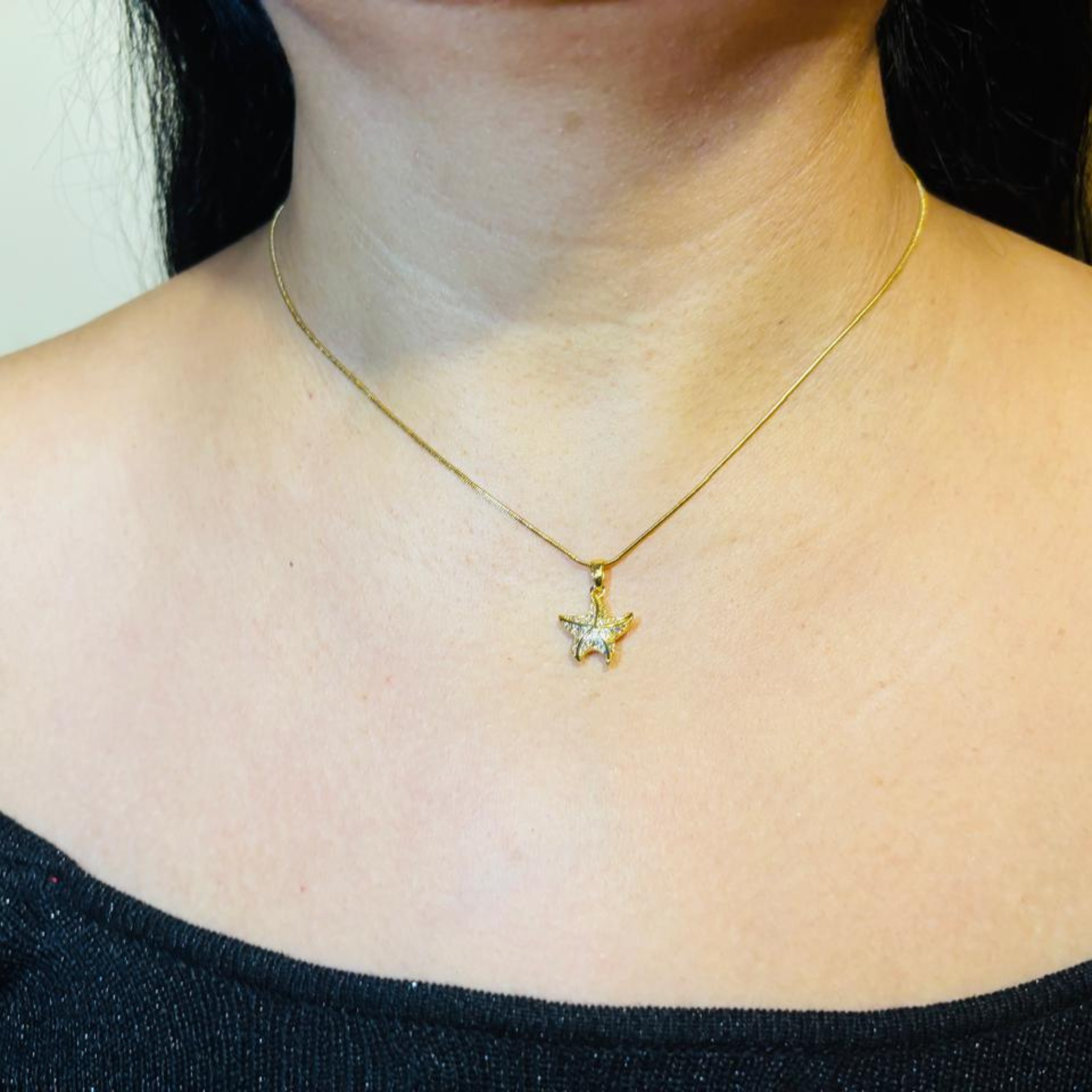 Studded Star Pendant