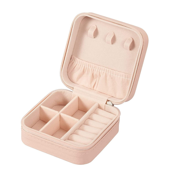 Organiser PU Leather Zipper Portable Storage Box